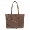 Női váll táska 030g cappuccino saffiano