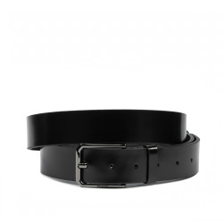 Curea barbati 70b negru florantic