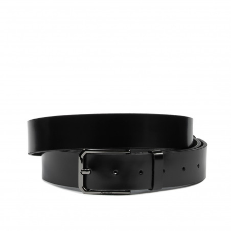 Curea barbati 70b negru florantic