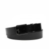 Curea barbati 70b negru florantic