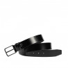 Curea barbati 70b negru florantic