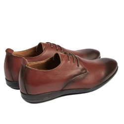 Pantofi eleganti adolescenti 370 a coniac
