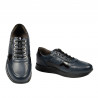 Pantofi casual/sport  barbati 916 indigo combinat