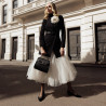 Balerini dama 1313 negru velur lifestyle