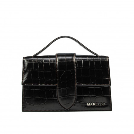 Geanta dama de umar 028g 01 croco dark brown