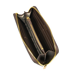 Portofel dama 201g dark brown
