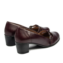 Pantofi casual / eleganti dama 6012 bordo