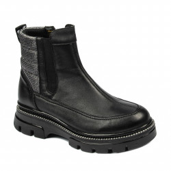 Ghete dama 3357 negru combinat
