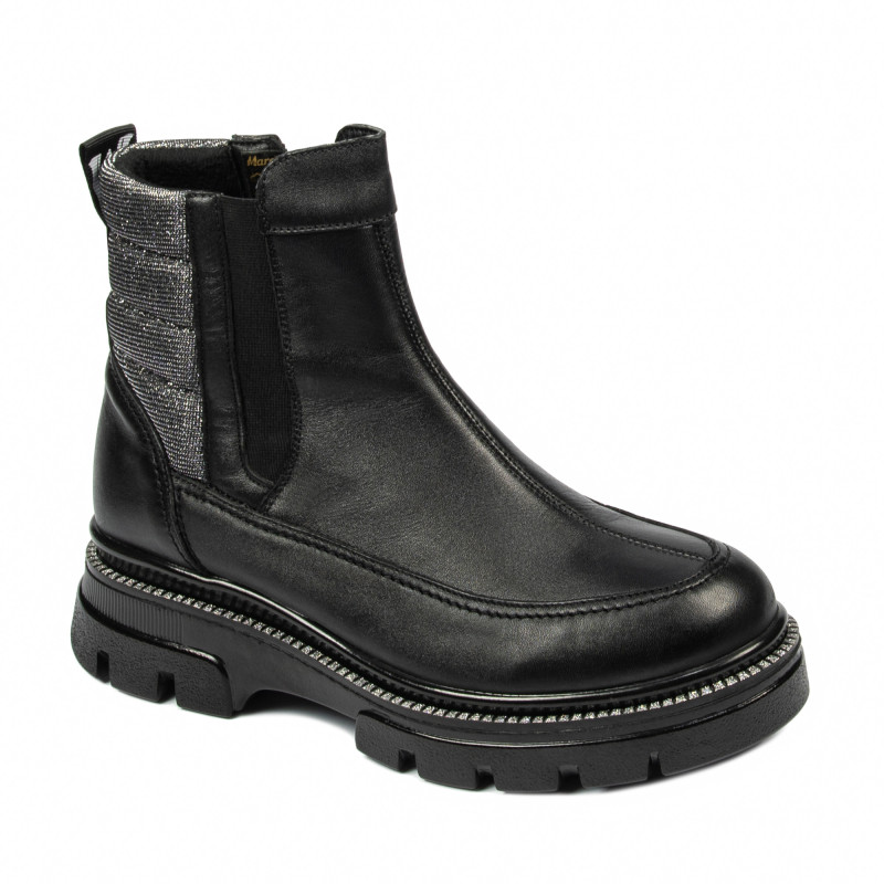 Ghete dama 3357 negru combinat