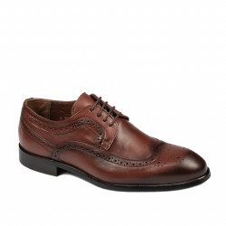 Pantofi eleganti barbati 892m a coniac (marimi mari)
