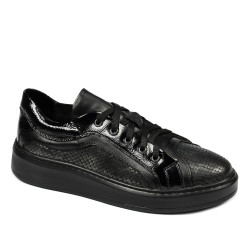 Pantofi casual/sport 6035 negru combinat