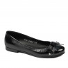 Balerini dama 6033 negru combinat