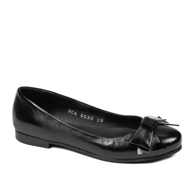 Balerini dama 6033 negru combinat