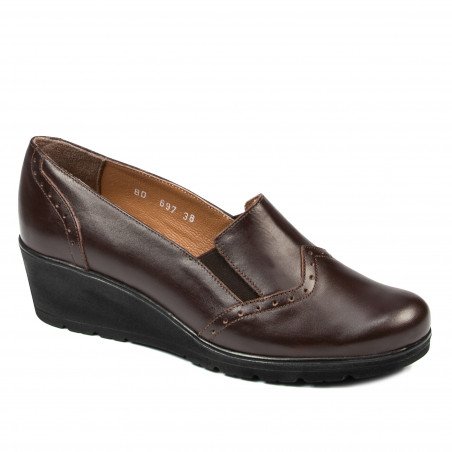 Pantofi casual dama 697xxl cafe