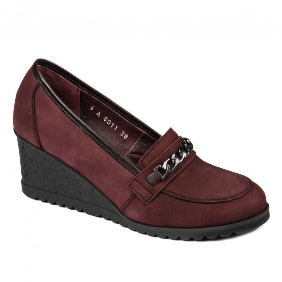 Pantofi casual dama 6011 bufo bordo Pantofi casual dama 6011 bufo bordo