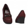Pantofi casual dama 6011 bufo bordo