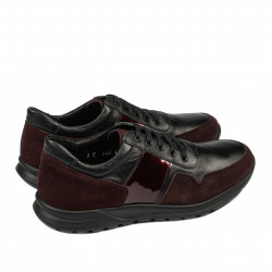 Pantofi sport barbati 846 bordo combinat