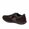 Pantofi sport barbati 846 bordo combinat