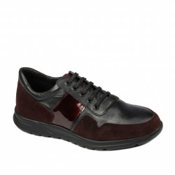 Pantofi sport barbati 846 bordo combinat