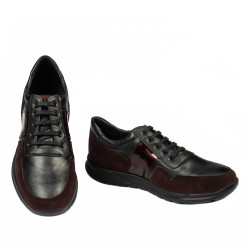 Pantofi sport barbati 846 bordo combinat