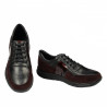 Pantofi sport barbati 846 bordo combinat