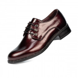 Pantofi casual dama 6020 lac bordo