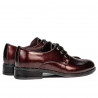 Pantofi casual dama 6020 lac bordo