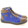 Ghete dama 3274 indigo+maro