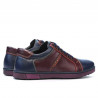 Pantofi sport barbati 849 indigo+bordo