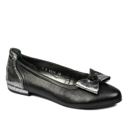 Balerini dama 6014 negru combinat