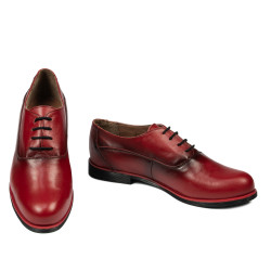 Pantofi casual dama 671 a rosu