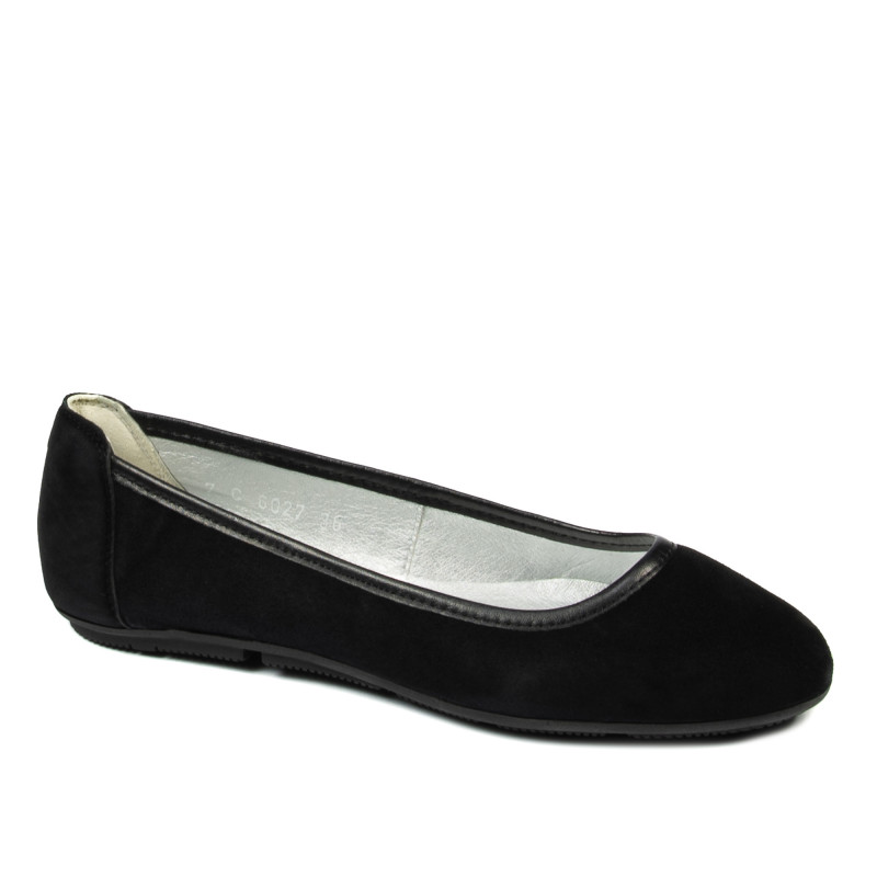 Balerini dama 6027 negru velur