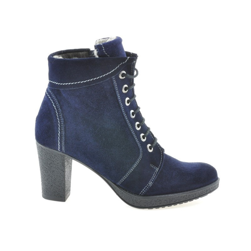 Ghete dama 3231 indigo velur