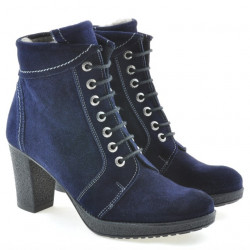 Ghete dama 3231 indigo velur