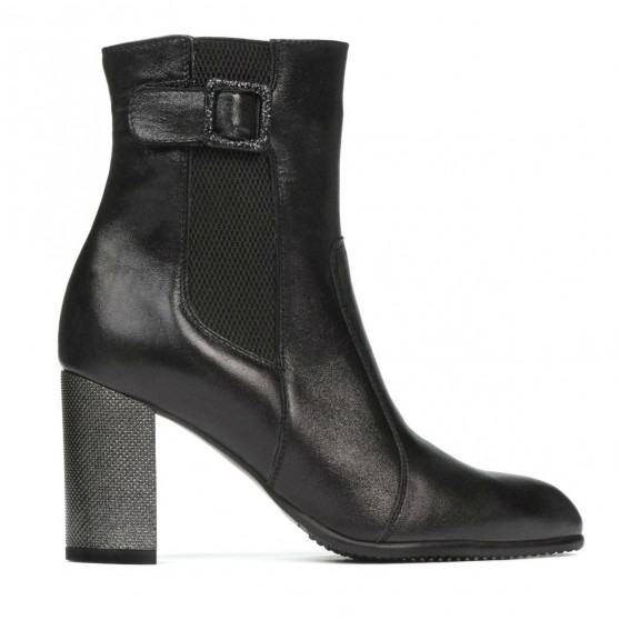 Ghete dama 1177 negru satinat Ghete dama 1177 negru satinat