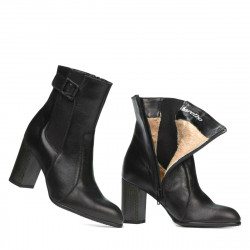 Ghete dama 1177 negru satinat