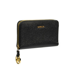 204g női pénztárca fekete kaviár