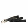 Curea dama 35m negru presat