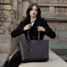Geanta dama de umar 034g dark brown lifestyle