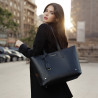 Geanta dama de umar 034g negru safiano lifestyle