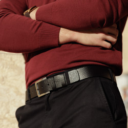 Curea barbati 34b biz negru lifestyle