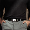 Curea barbati 76b negru lifestyle