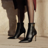 Női magas sarkú csizma 1400 fekete lifestyle