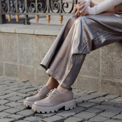 Női casual cipők 6076 homok lifestyle