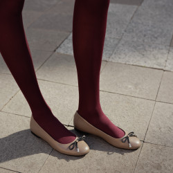 Női balerina cipő 1309 capuccino lifestyle