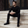 Pantofi eleganti barbati 937 negru lifestyle