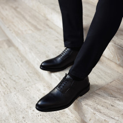Pantofi eleganti barbati 937 negru lifestyle