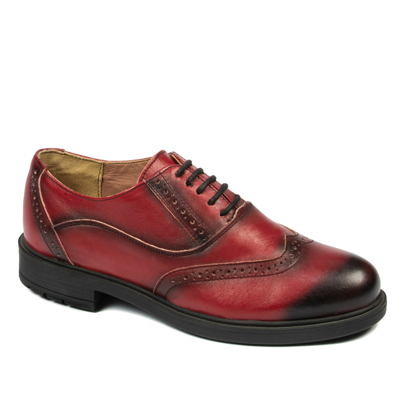 Pantofi casual dama 683 a rosu