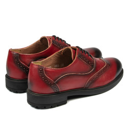 Pantofi casual dama 683 a rosu