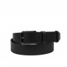 Curea barbati 70b negru mat